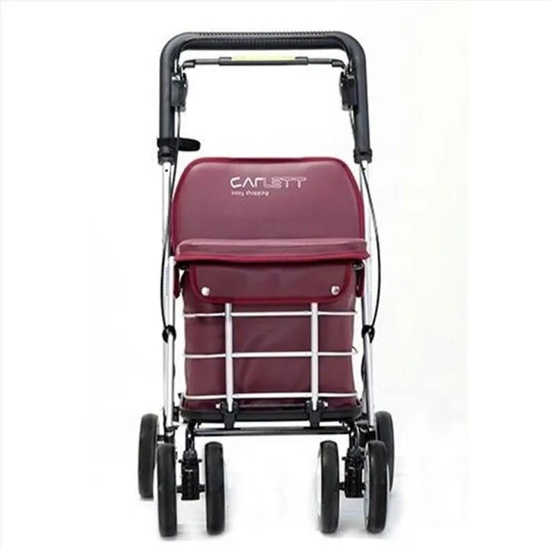Chariot de course déambulateur Carlett 800 - Grenat