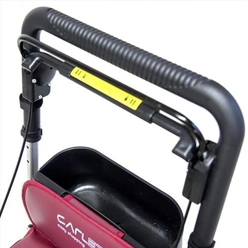 Chariot de course déambulateur Carlett 800 - Grenat