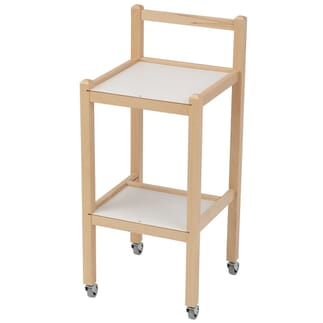 Chariot de cuisine de bois - Compact