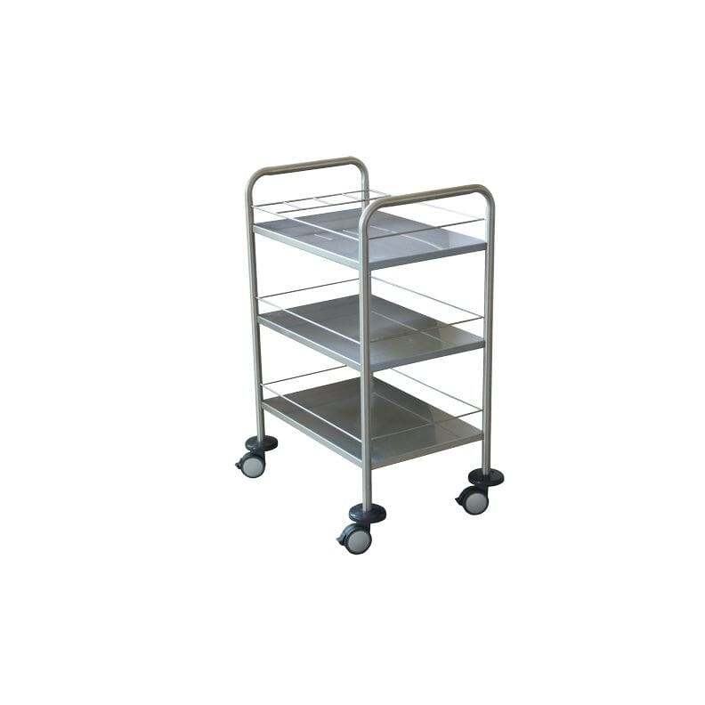 Chariot médical en inox