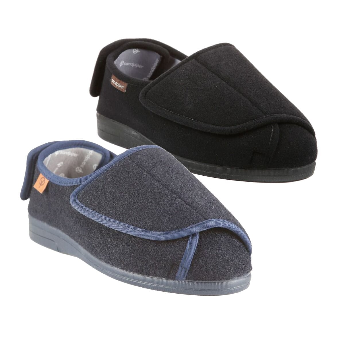 Chaussons extra larges pour homme - Walter