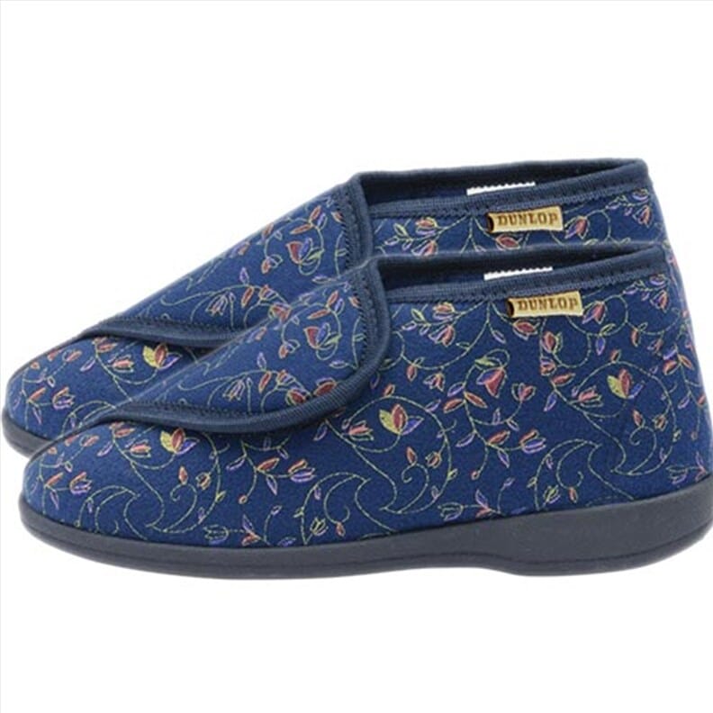 Chaussons montants pour femme - Dunlop - bleu