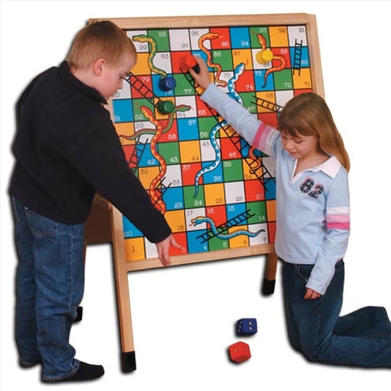 Chevalet de jeu double face Easel