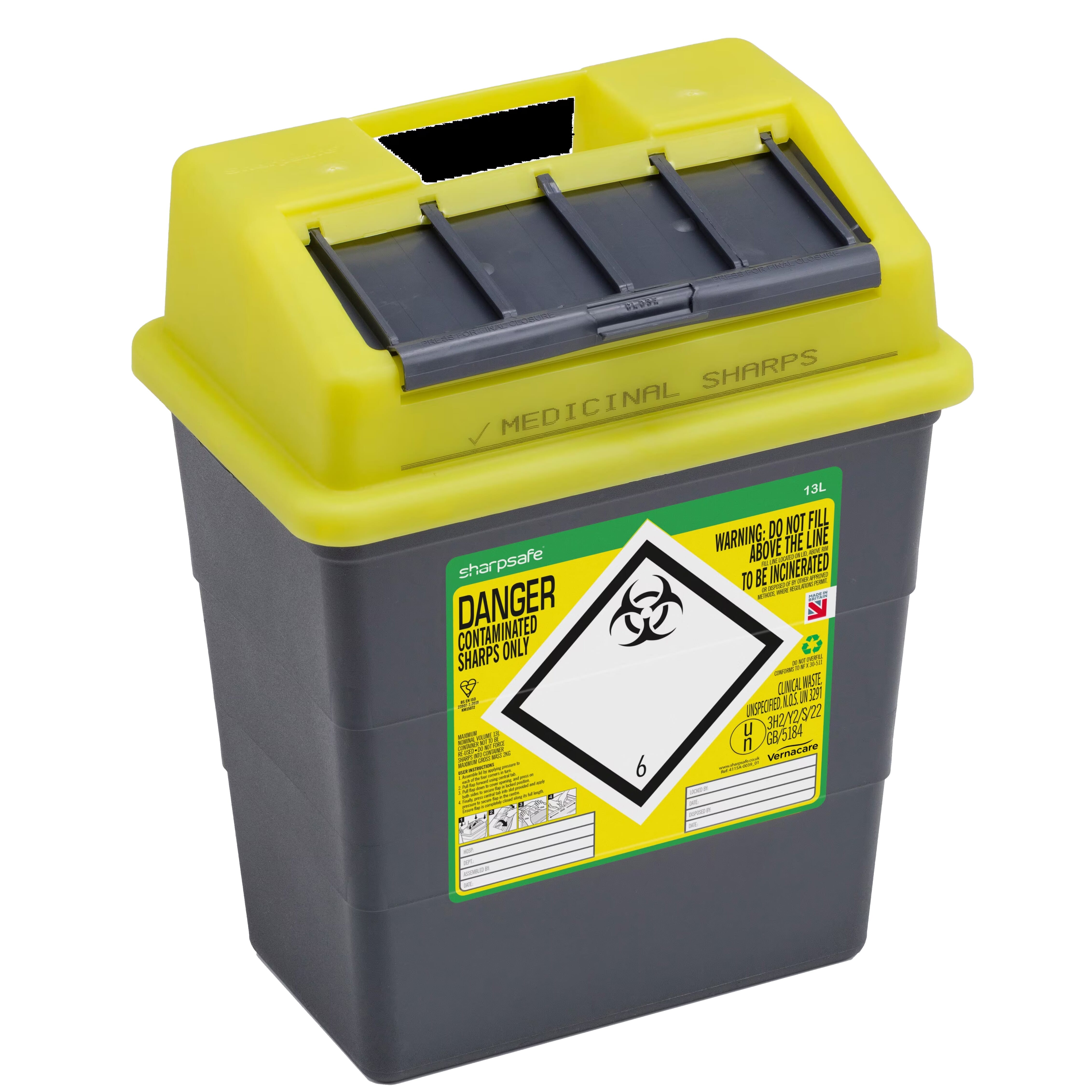 Collecteur de déchets piquants - Taille L