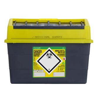Collecteur de déchets piquants - Taille L 24 litres