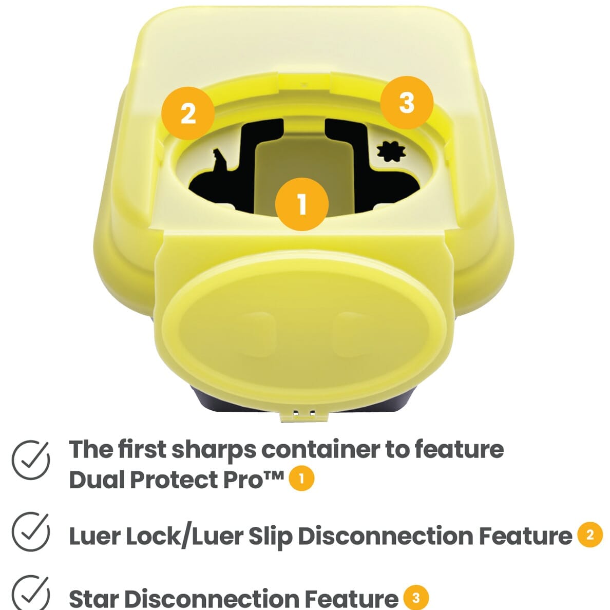 Collecteur de déchets piquants - Taille M