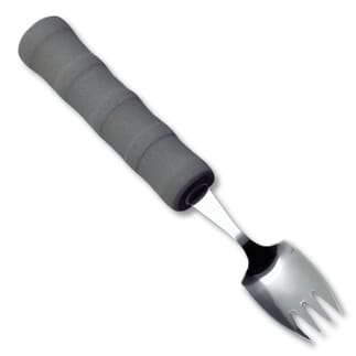 Combiné fourchette/cuillère avec manche en mousse 1 unité