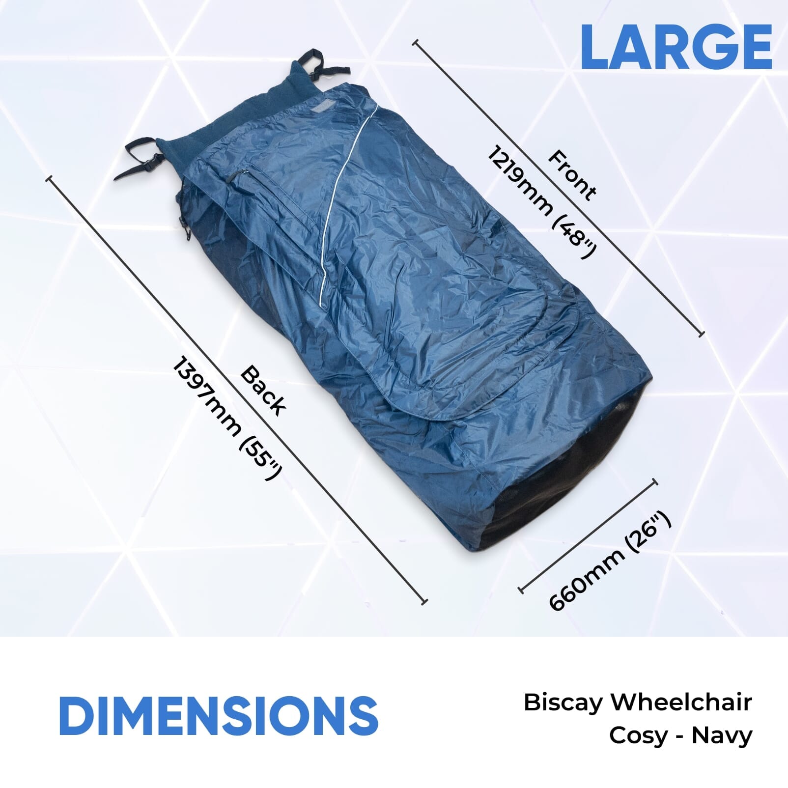 Cosy pour fauteuil roulant Biscay Deluxe