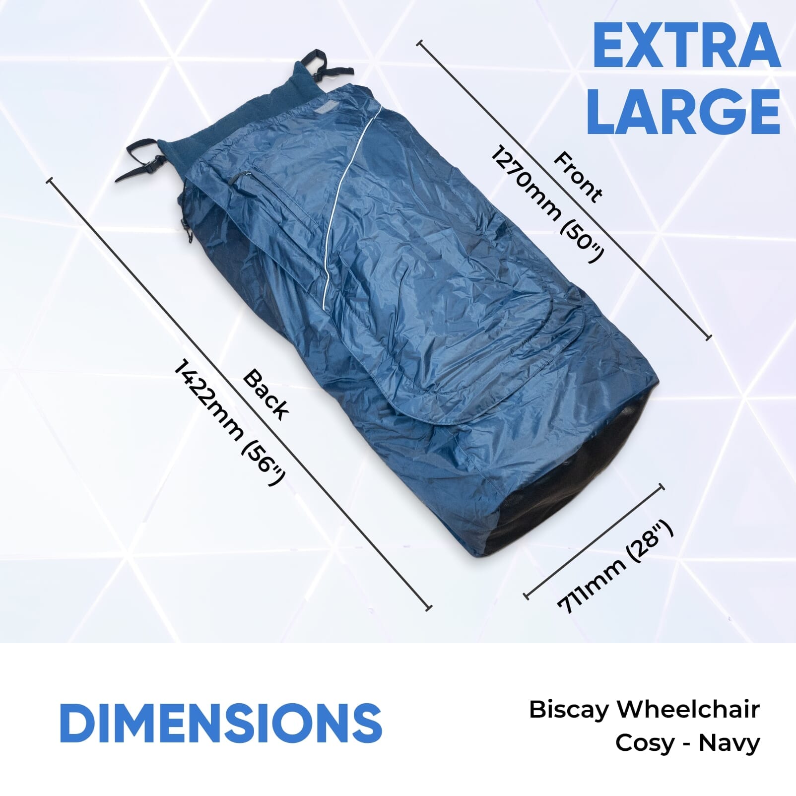 Cosy pour fauteuil roulant Biscay Deluxe