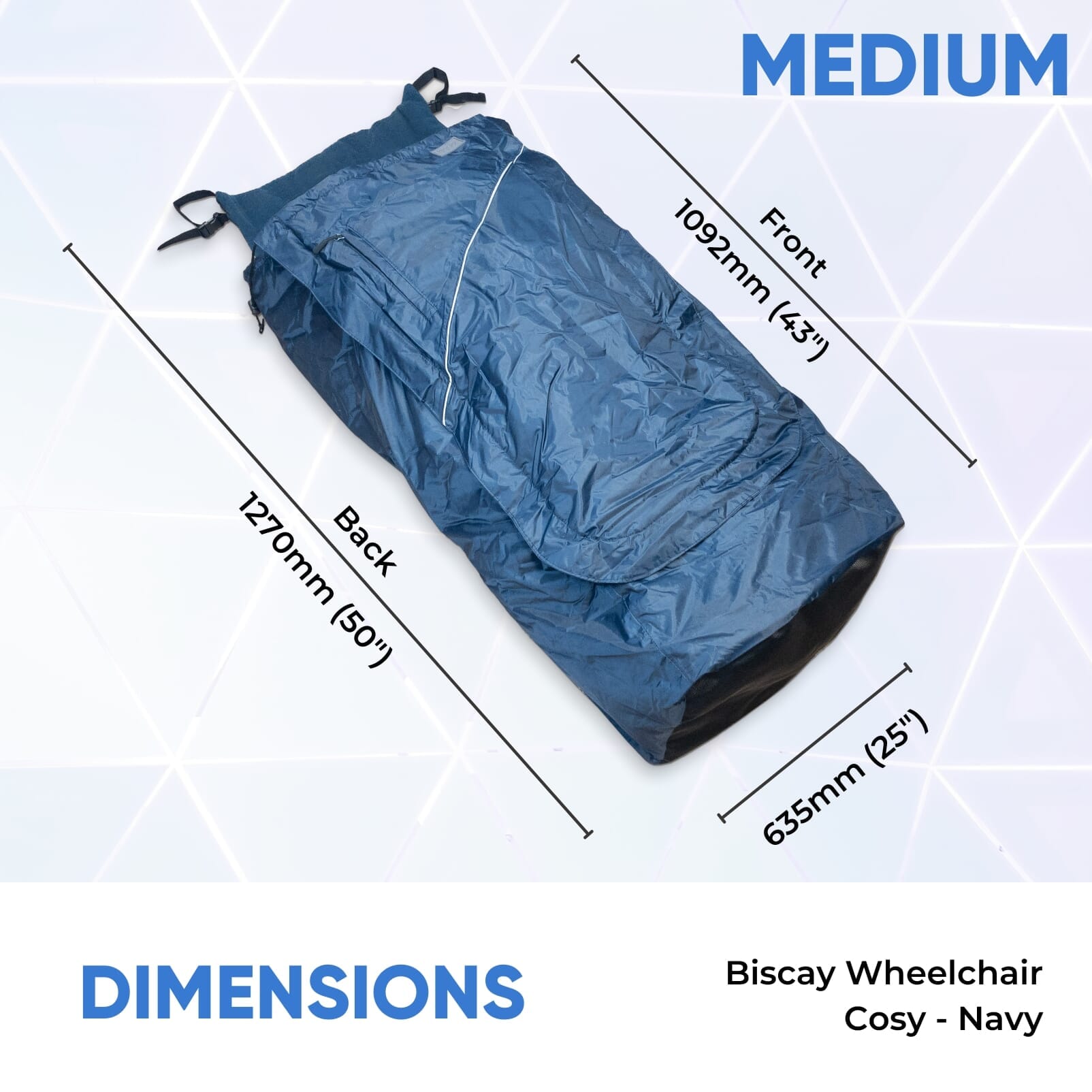 Cosy pour fauteuil roulant Biscay Deluxe