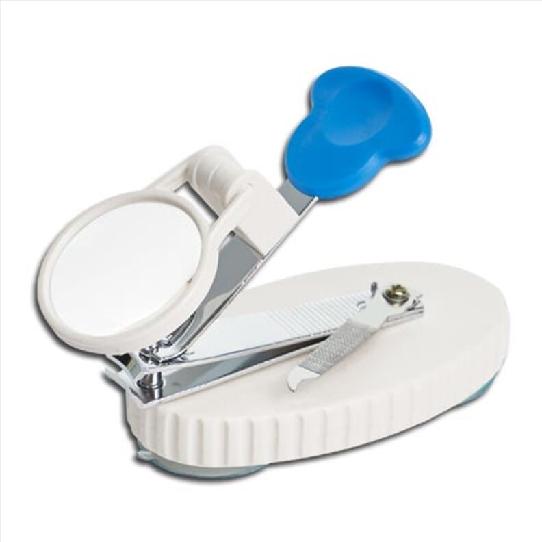Coupe-ongles avec loupe grossissante