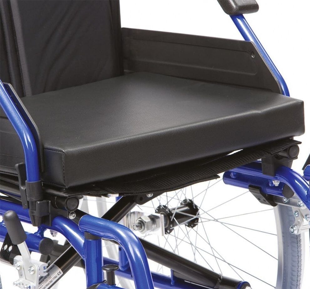 Coussin à housse en vinyle