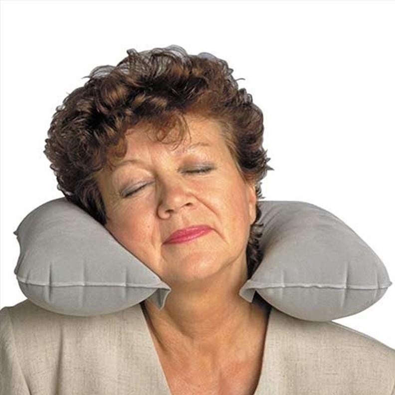 Coussin cervical gonflable