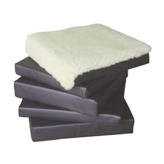 Coussin de luxe en laine polaire