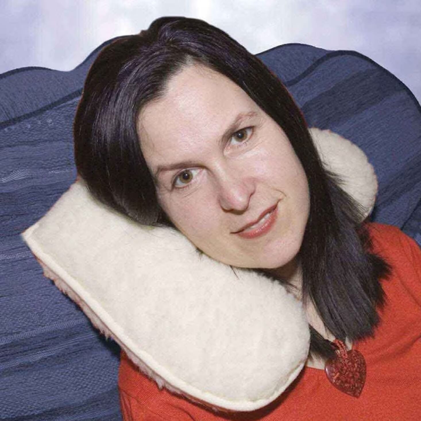 Coussin de nuque en polaire