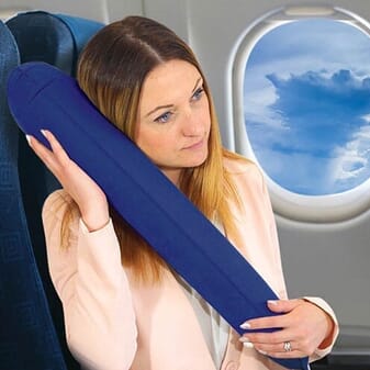 Coussin de voyage gonflable