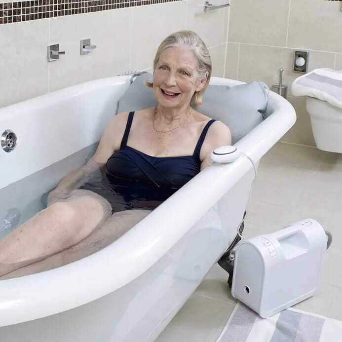Coussin élévateur de bain Mangar avec AirFlo