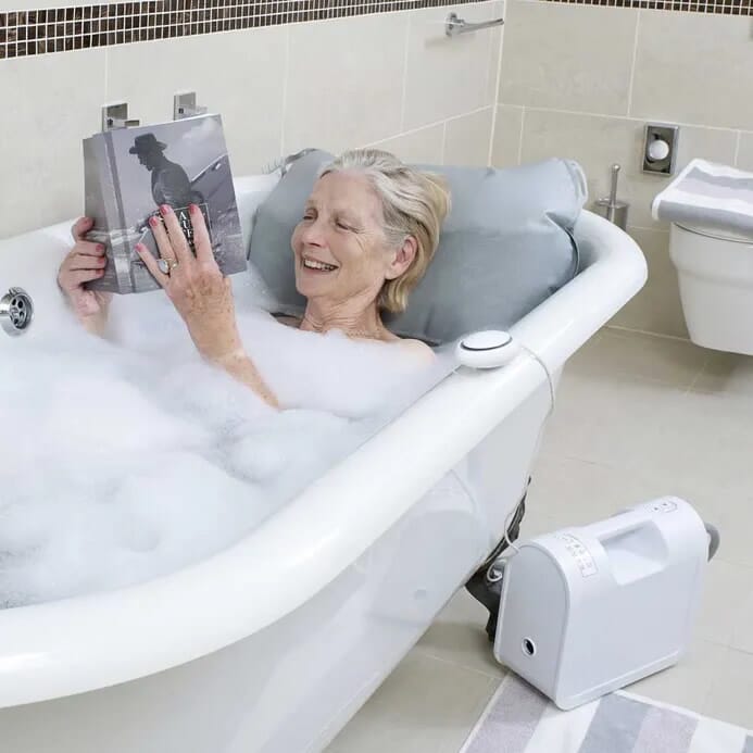 Coussin élévateur de bain Mangar avec AirFlo
