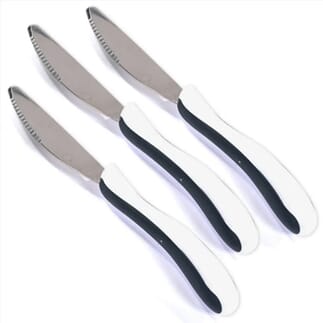 Couverts ergonomiques Kura Care Couteau - Lot de 3