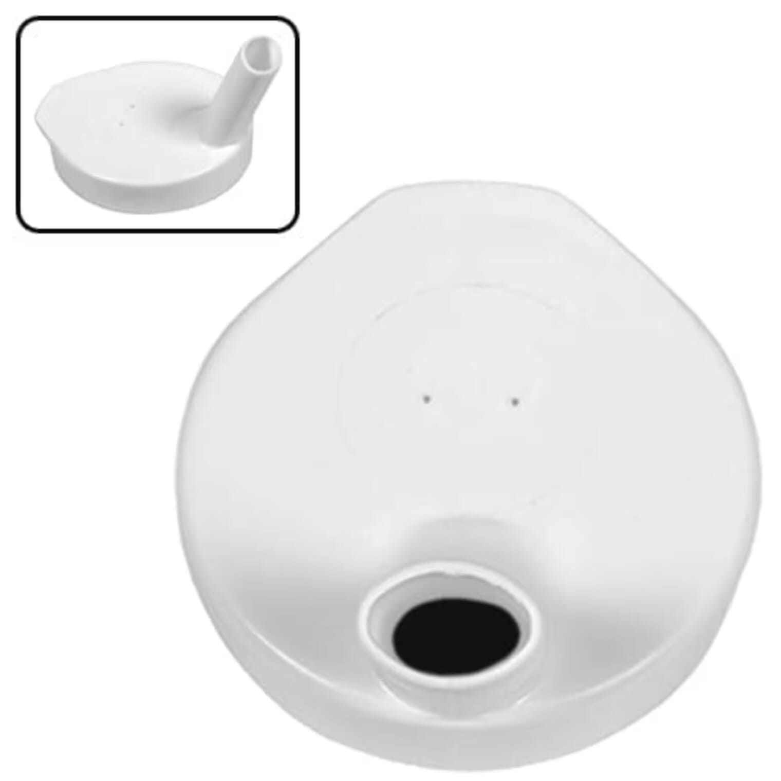 Couvercle anti-projections pour liquides épais