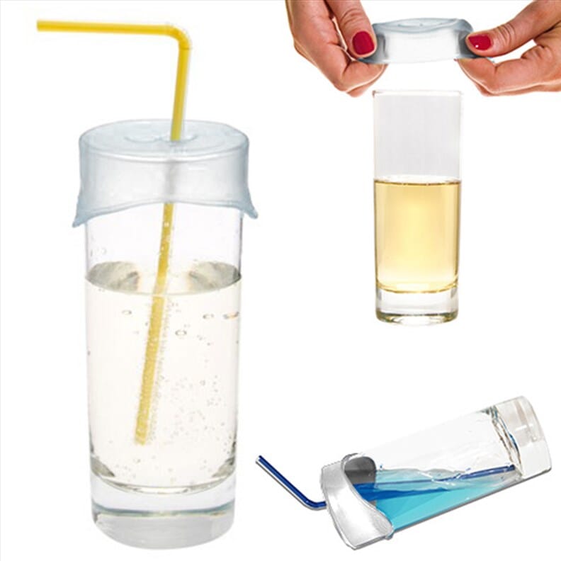 Couvercle en silicone extensible réutilisable Safesip