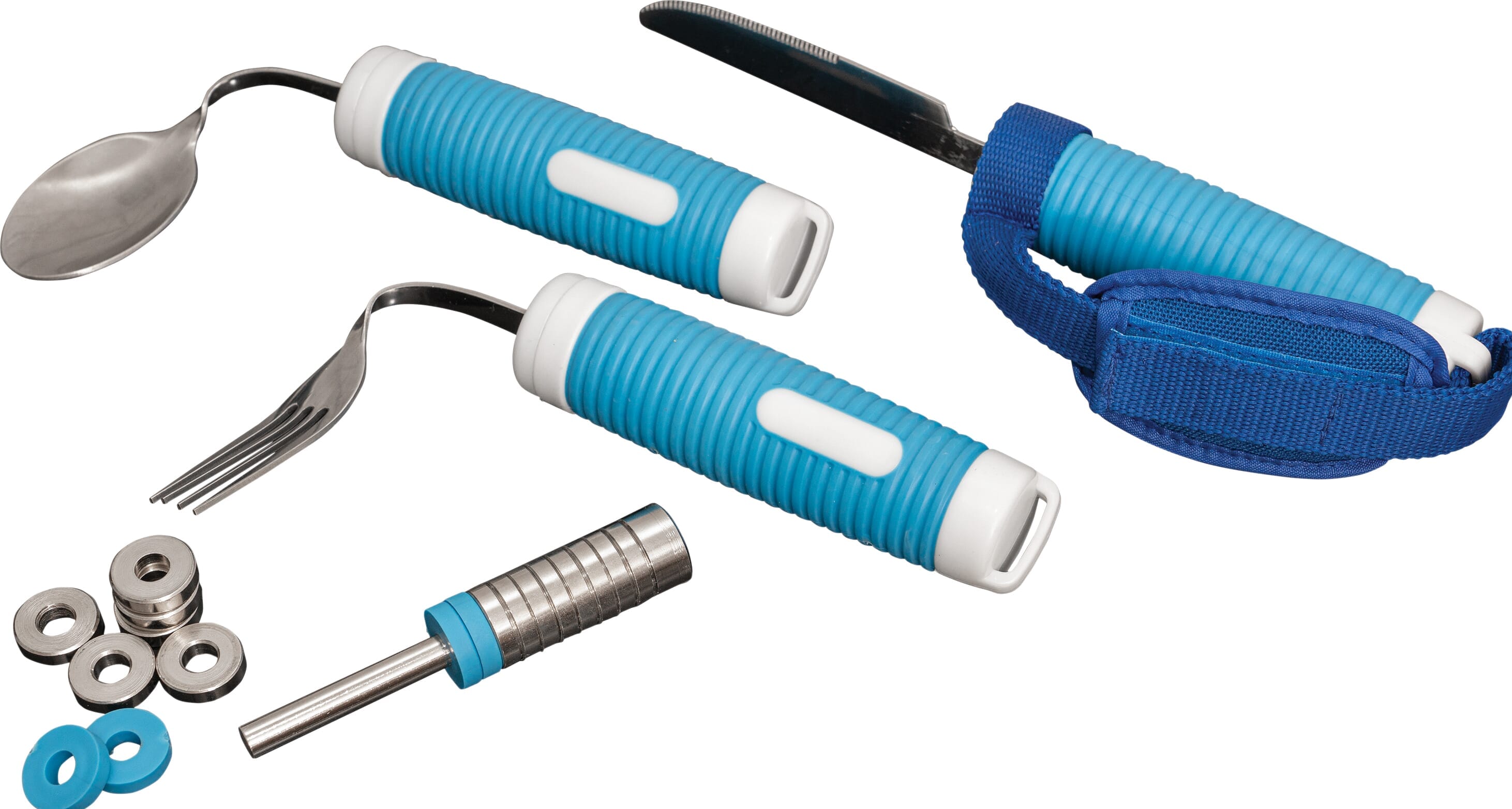 Couverts adaptés ajustables en poids