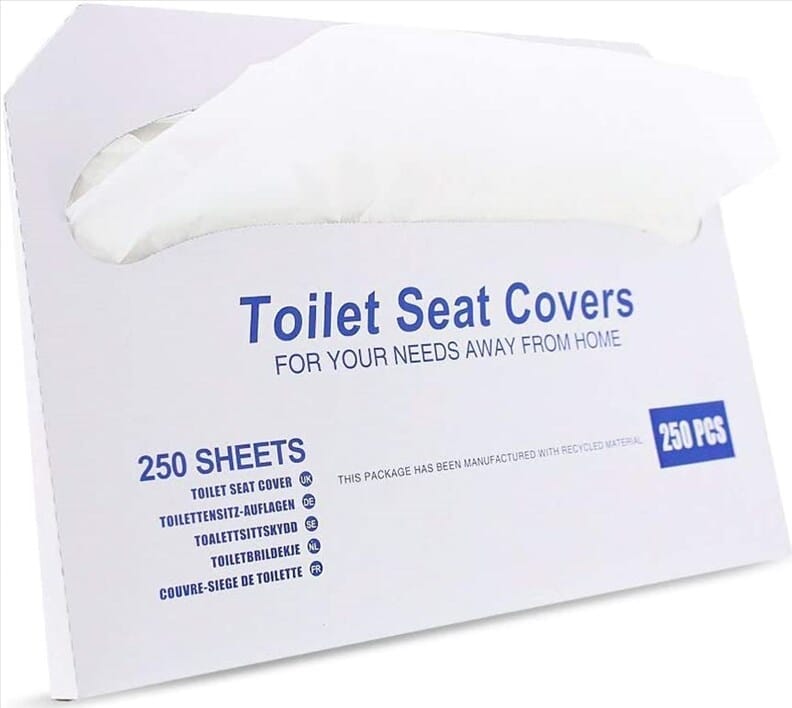 Couvre-siège WC jetable