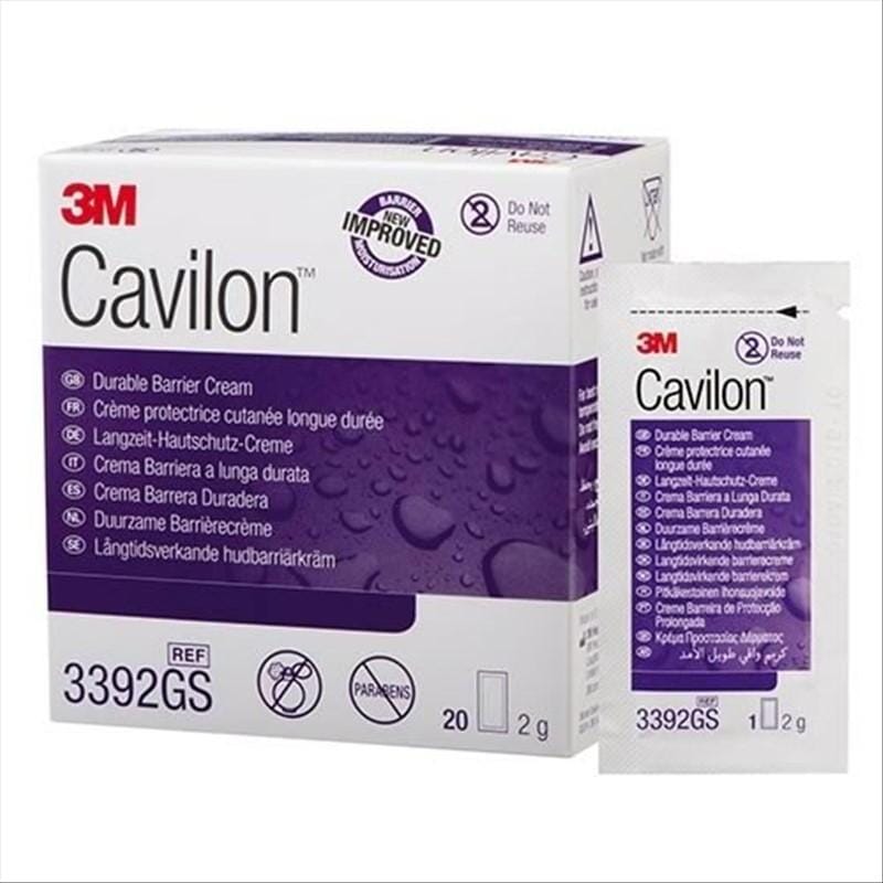 View Crème de protection cutanée durable Cavilon 3M Sachet information