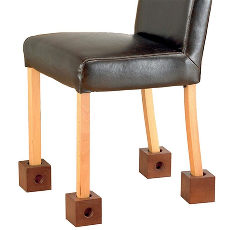 Cubes rehausseurs en bois - Hauteur 7,5 cm