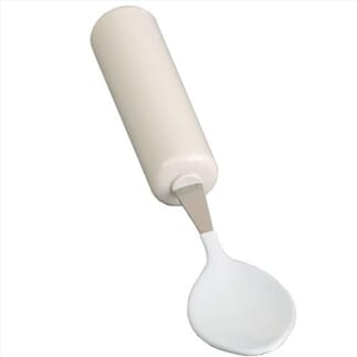 Cuillère à soupe à manche cylindrique Queens - avec revêtement doux 1 unité