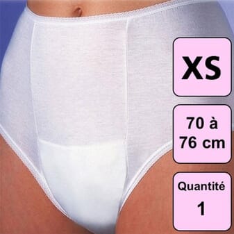 Culotte à poche pour femme - XS - Lot de 3