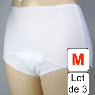 Culotte absorbante pour femme Kylie Taille M - Lot de 3