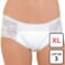 Culotte en dentelle - incontinence - Blanc - XL - Lot de 3