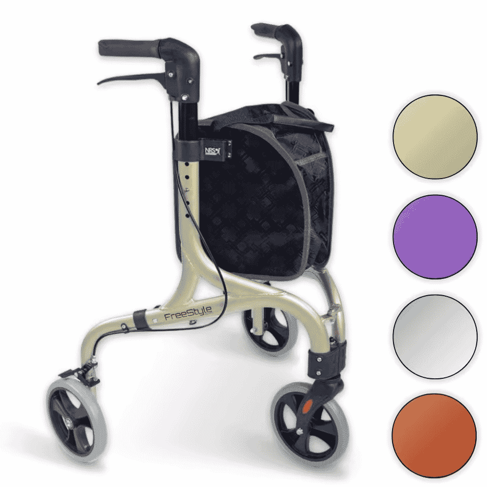 Déambulateur 3 Roues Freestyle Luxe