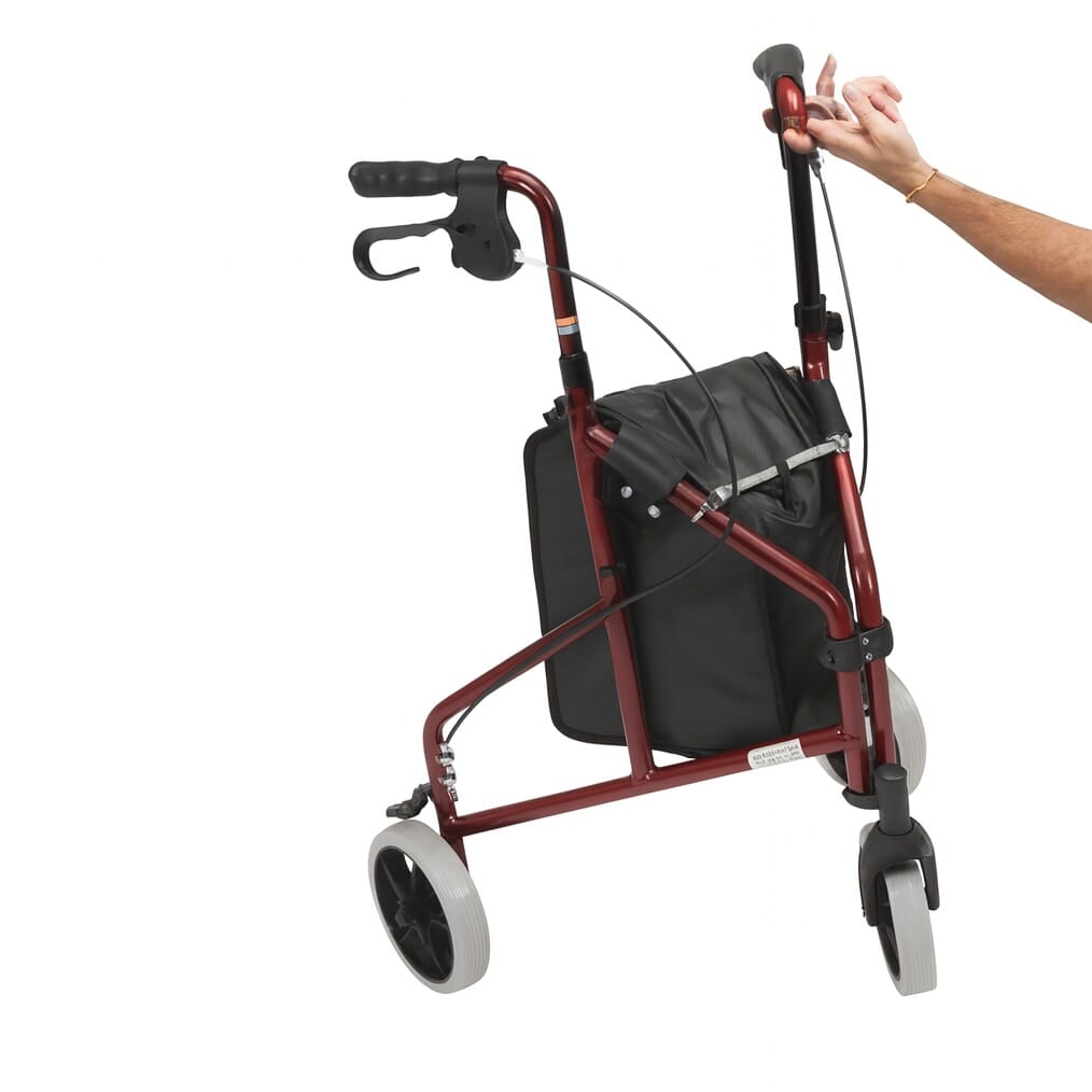 Déambulateur 3 roues ultra-léger