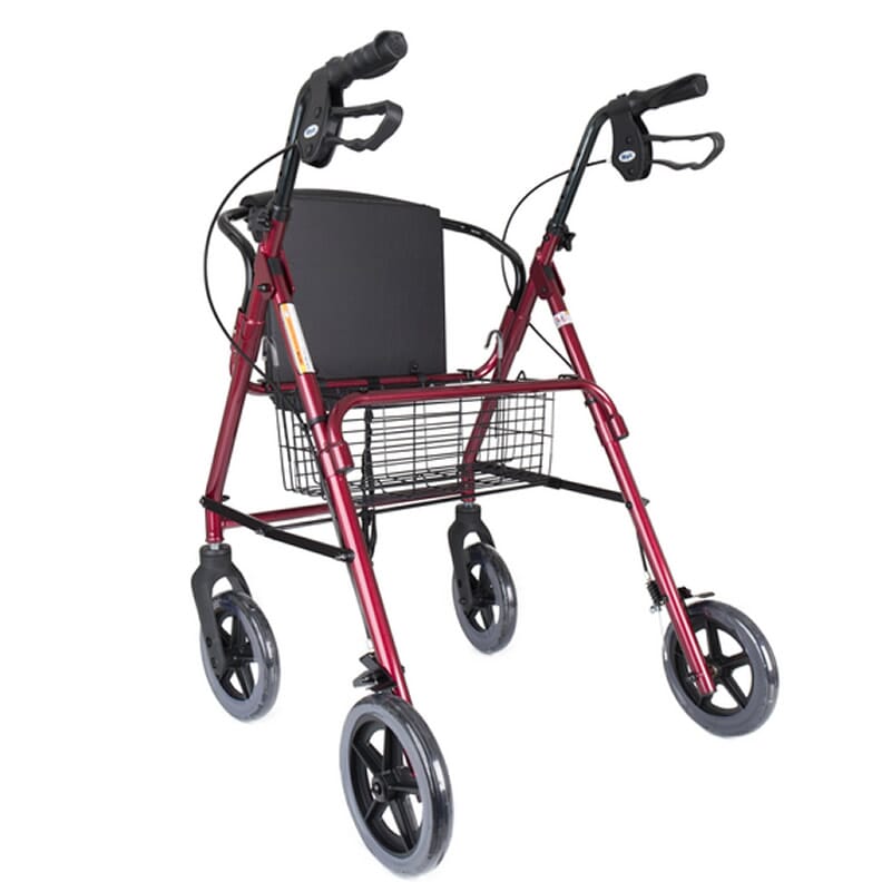 Déambulateur 4 roues avec siège - Homecraft Ruby