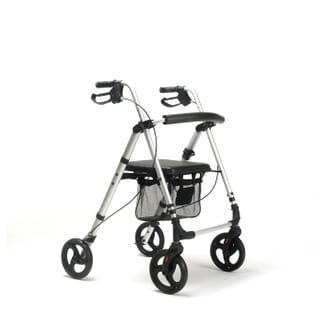 Déambulateur 4 roues Eco Plus Gris