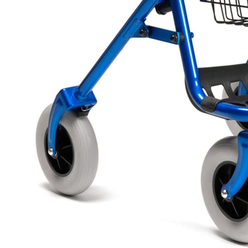 Déambulateur 4 roues - Mobilo Bleu