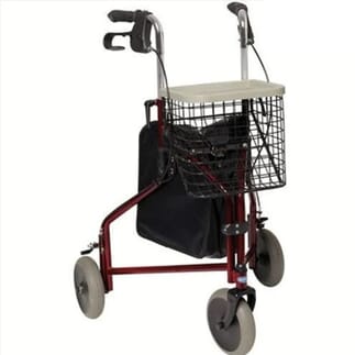 Déambulateur d'intérieur 3 roues Invacare Delta