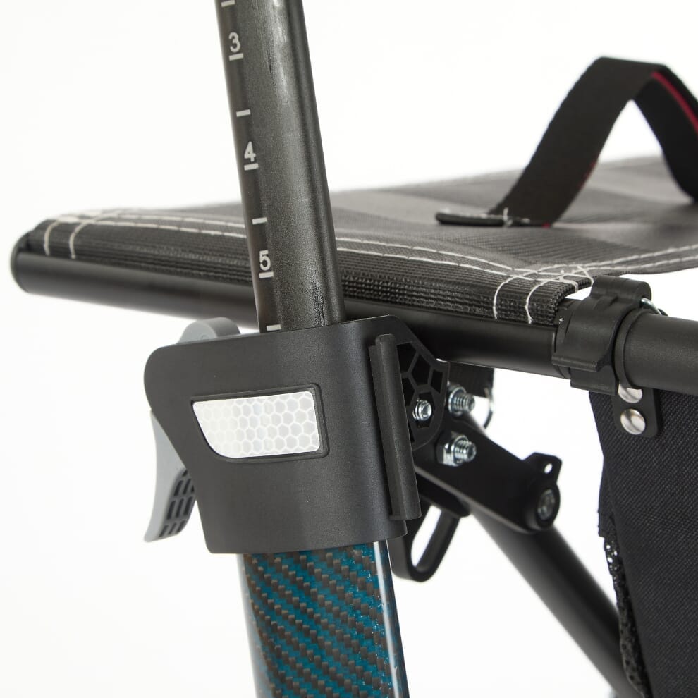 Déambulateur en fibre de carbone Vivus - Bleu