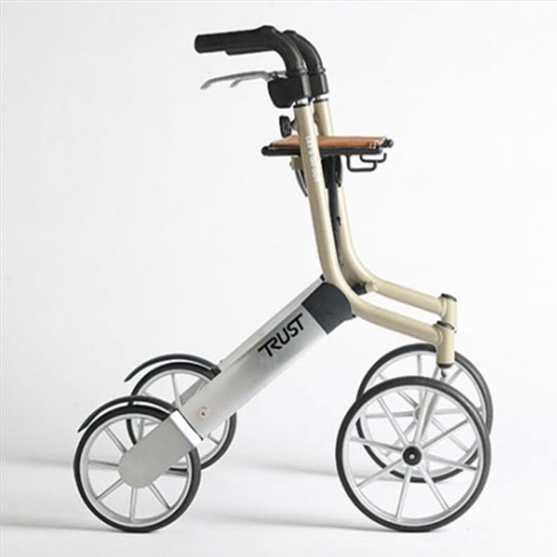 Déambulateur Let's Go Out - 4 roues pliable