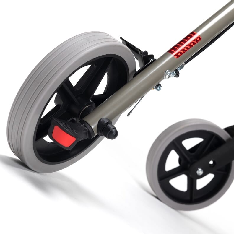 Déambulateur pliable 4 roues avec siège