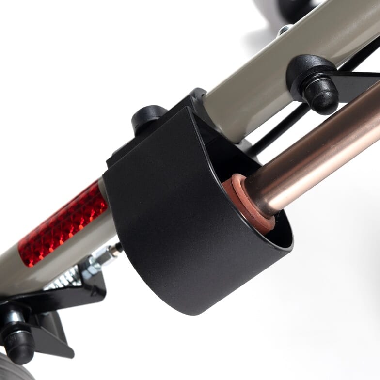 Déambulateur pliable 4 roues avec siège