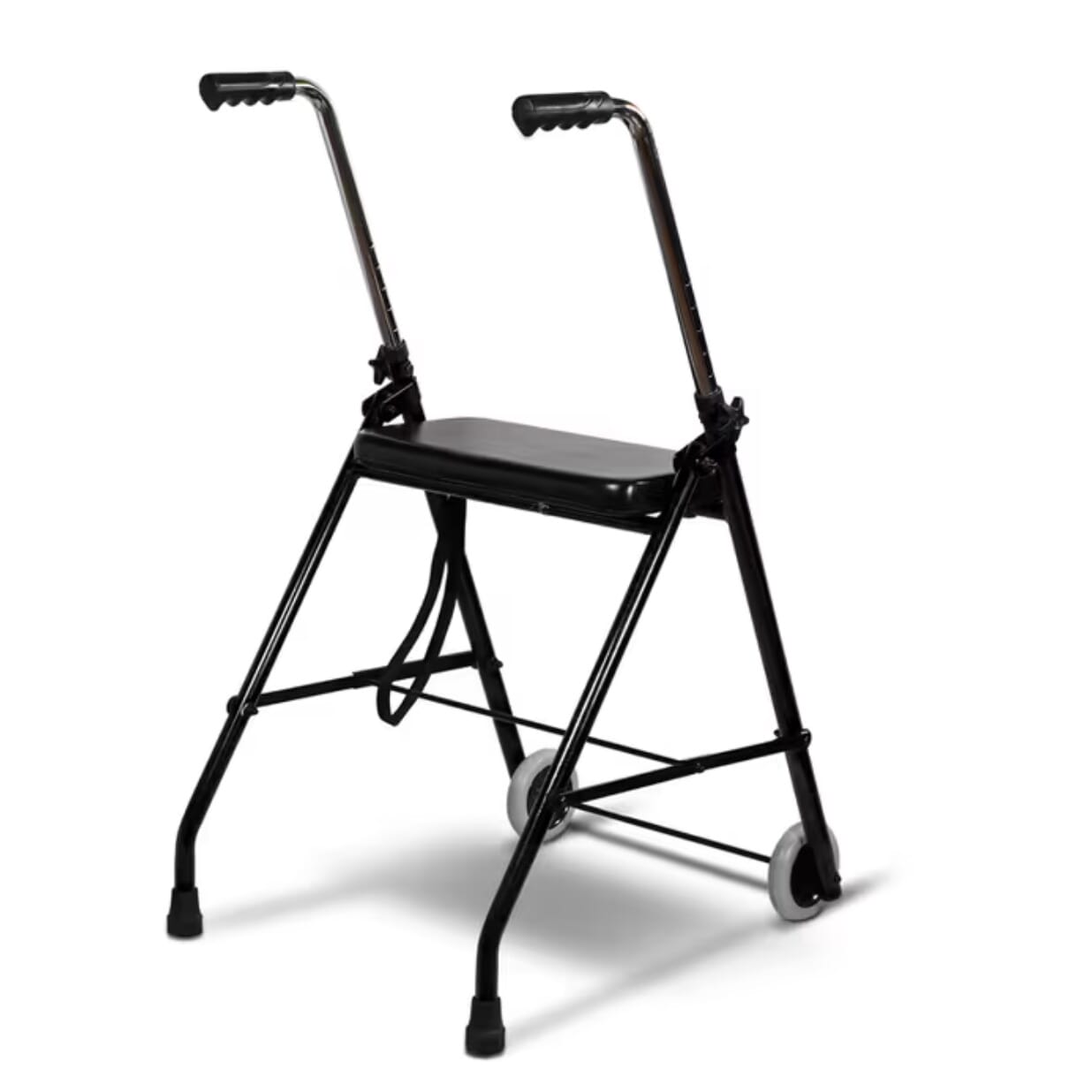 Déambulateur pliant et léger à 2 roulettes