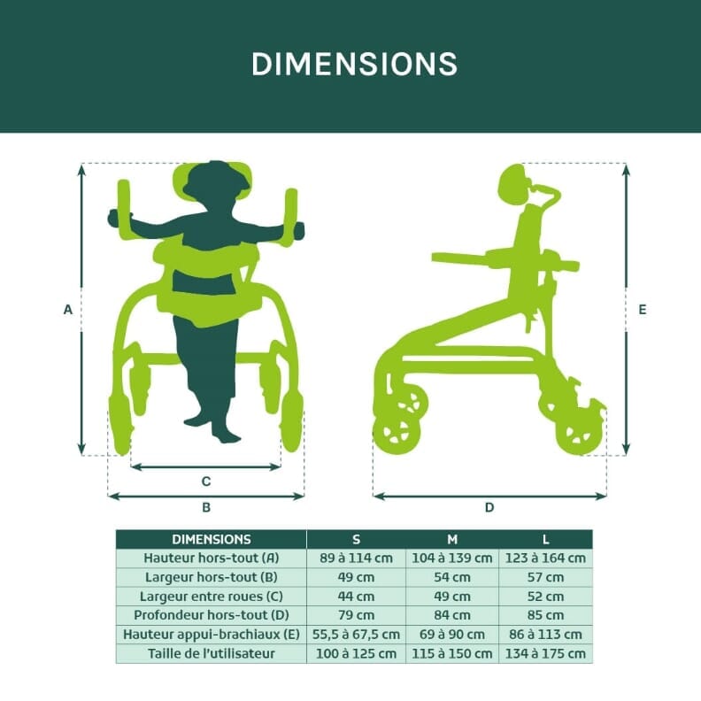 Déambulateur postural pour enfant - Mobifun