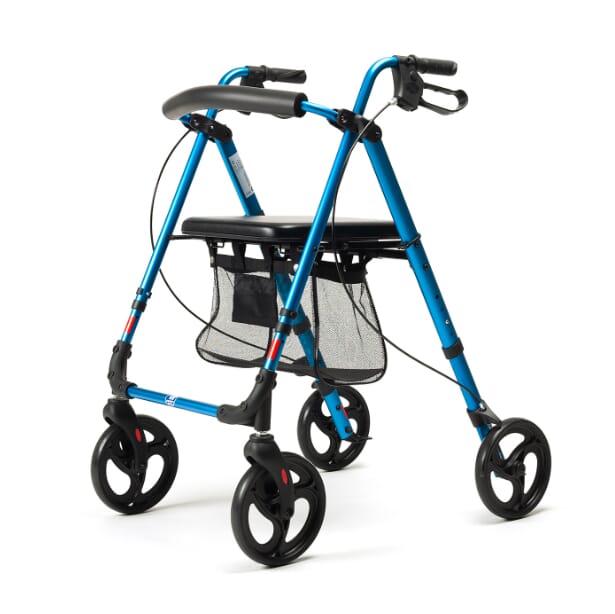 Déambulateur Rollator à 4 roues léger