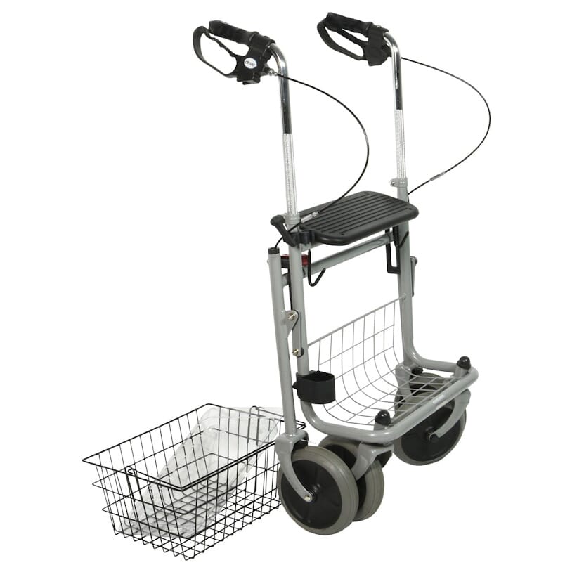 Déambulateur rollator Cristallo 4 roues