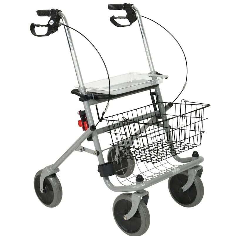 Déambulateur rollator Cristallo 4 roues