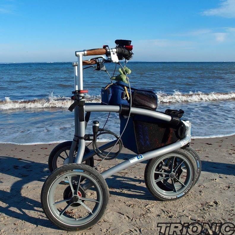 Déambulateur Trionic Veloped Trek 14er M - Bleu, Noir, Jaune