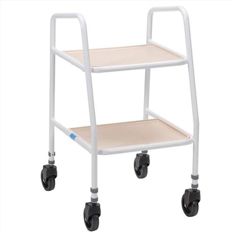Desserte roulante beige
